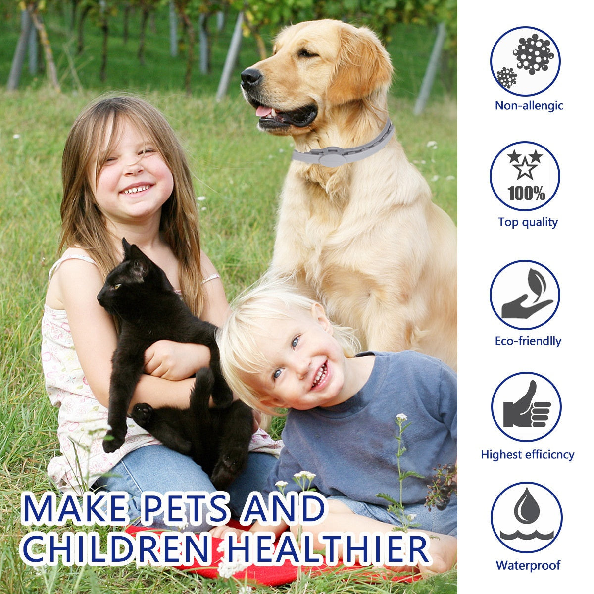 Dog Collar For Flea And Mosquito Control
