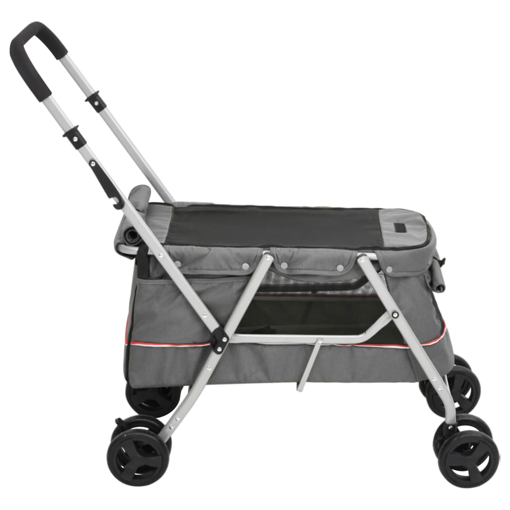 Foldable Dog Stroller 100x Linen Fabric