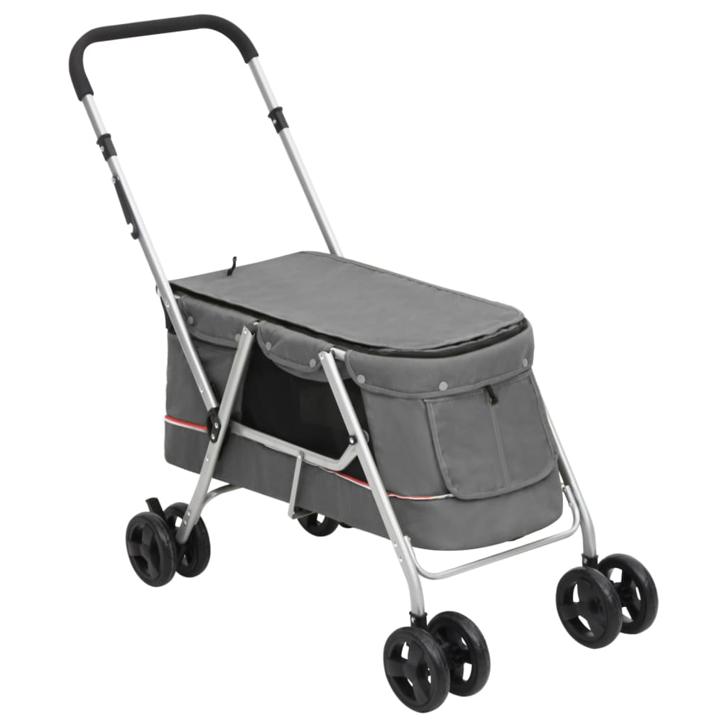 Foldable Dog Stroller 100x Linen Fabric