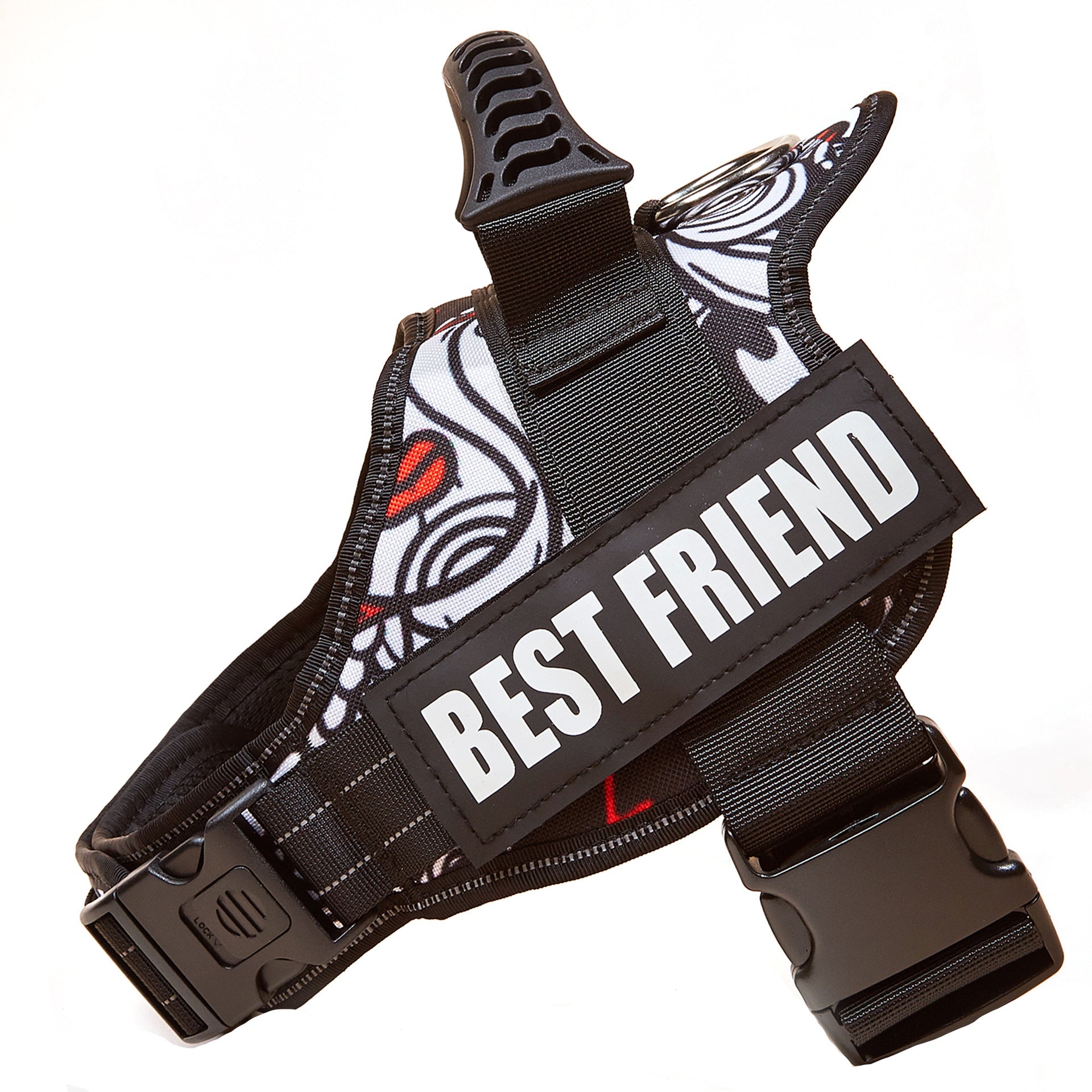 Dog Chest Braces Large Dog Collars Lead Rope Vest Clothes With Velcro